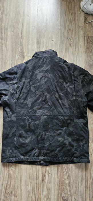 Jack & Jones męska kurtka moro militarna rozmiar L chowany kaptur