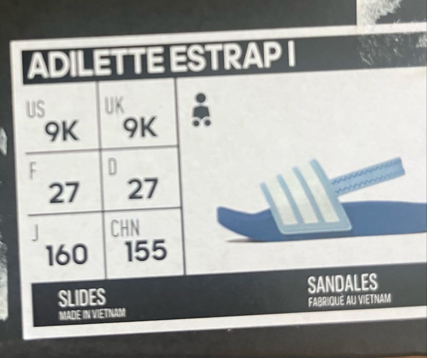 Chinelos Adidas - 2 pares