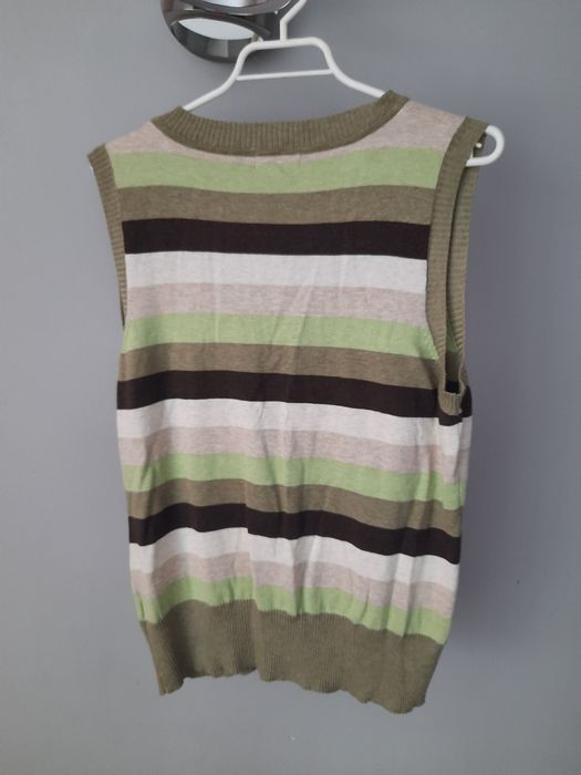 Kamizelka w paski NOWA 164-170cm rozmiar S/M