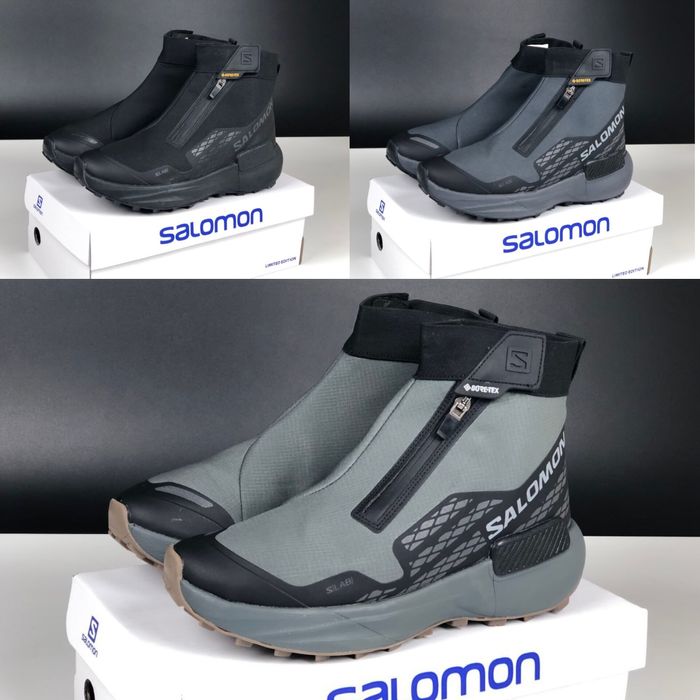 Кросівки чоловічі зимові Salomon Genesis Spine  41-46р на блискавку