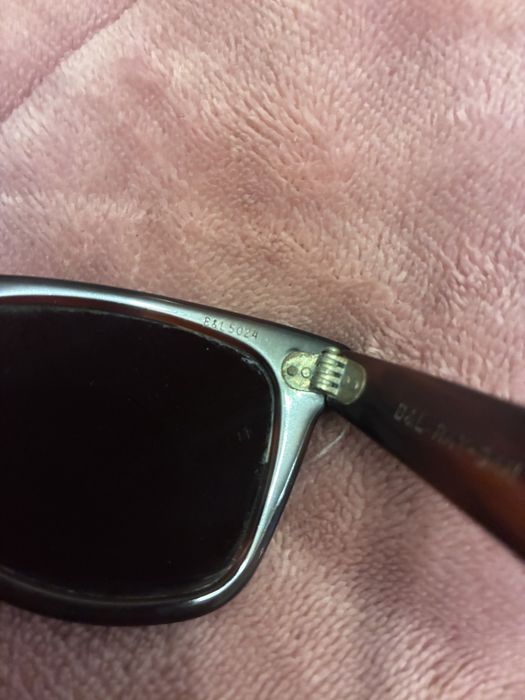 Ray Ban Bausch & Lomb Wayfarer, Made in USA