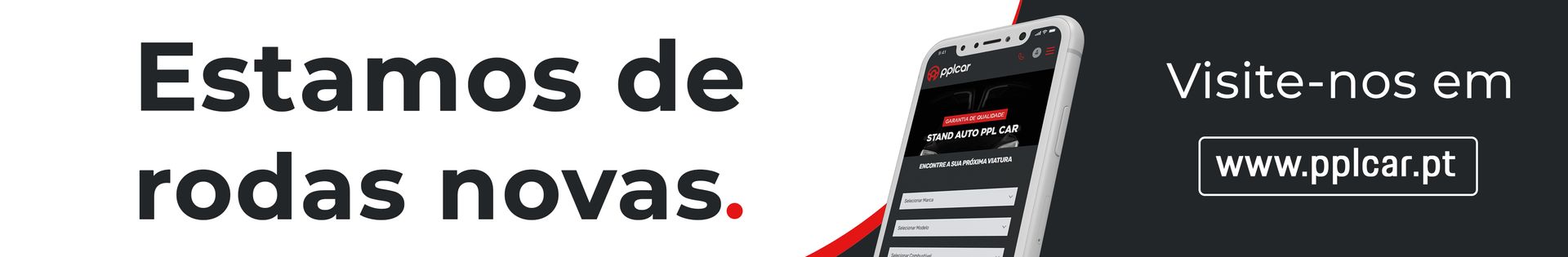 PPL CAR - Comércio de Veículos Automóveis, Lda. top banner