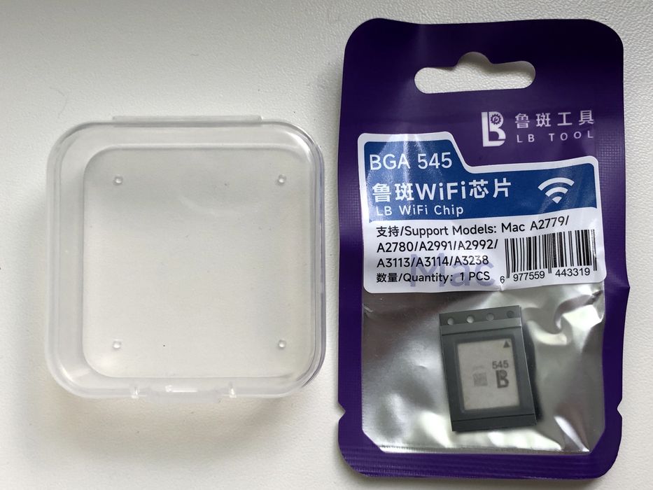 Мікросхема Wi-Fi apple macbook M2, M3