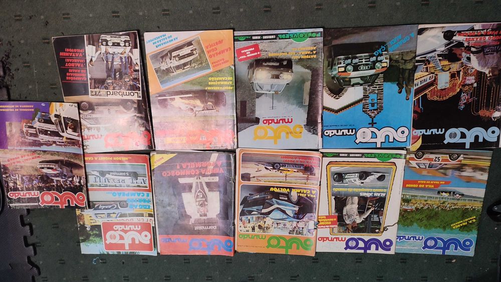 Automobilismo  - 31 Revistas Auto Mundo - Anos 80