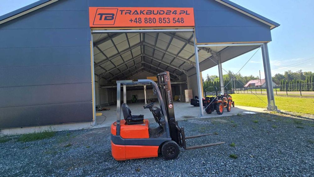 Toyota FBESF15 elektryczny wózek widłowy