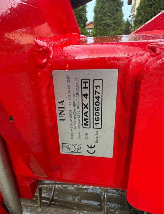 Unia Max 4m agregat uprawowy przedsiewny crosskill farmet lemken agro tom