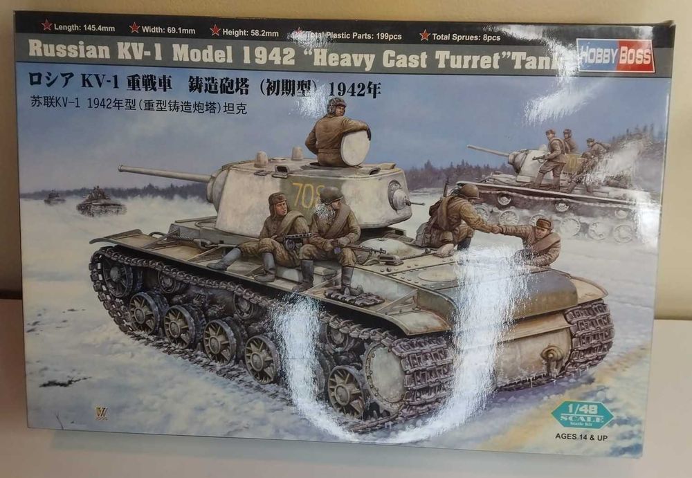 Russian KV-I Model 1942 - Hobby Boss 84813 1/48