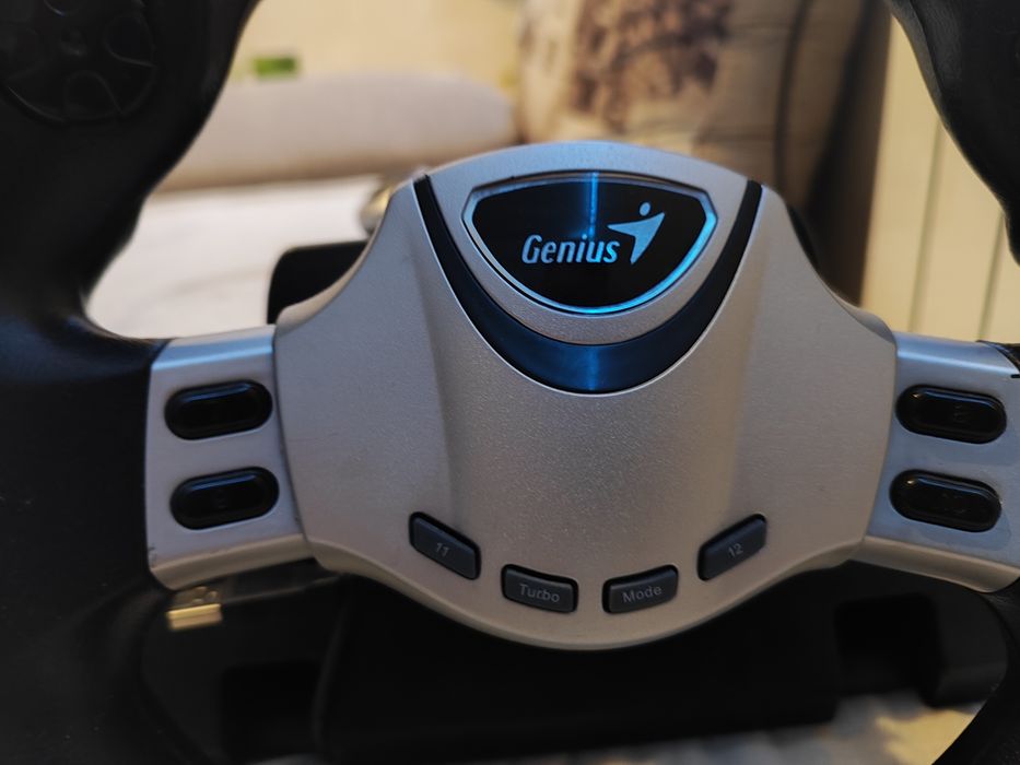 Продам ігрове кермо Genius speed wheel rv ff: 900 грн. - Аксесуари ...