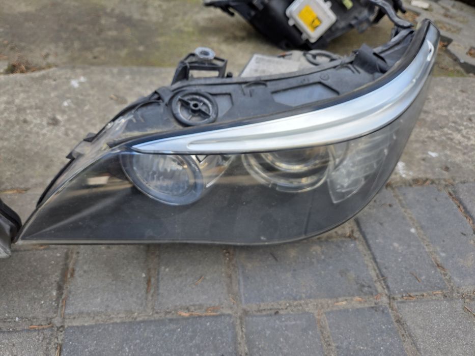BMW e60 e61 lampa lewa prawa dynamic skrętna d1s lift lci europa bixenon