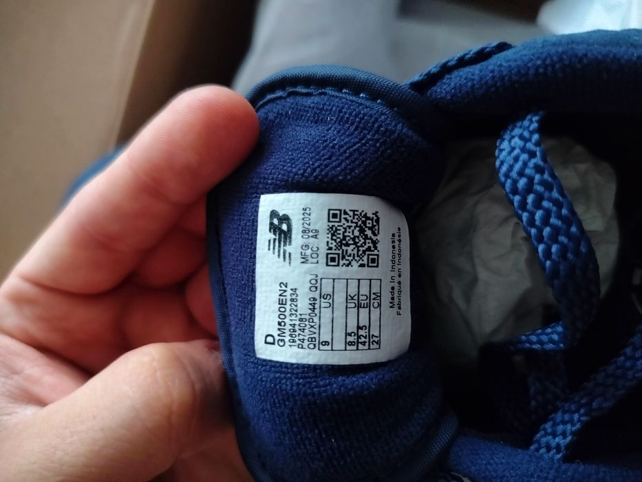 BUTY męskie NEW BALANCE 500 GM500EN2 granatowe  42.5
