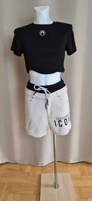 Szorty, spodenki, lux, luxury, premium, luksusowe, Dsquared,2 rozmiar S/36