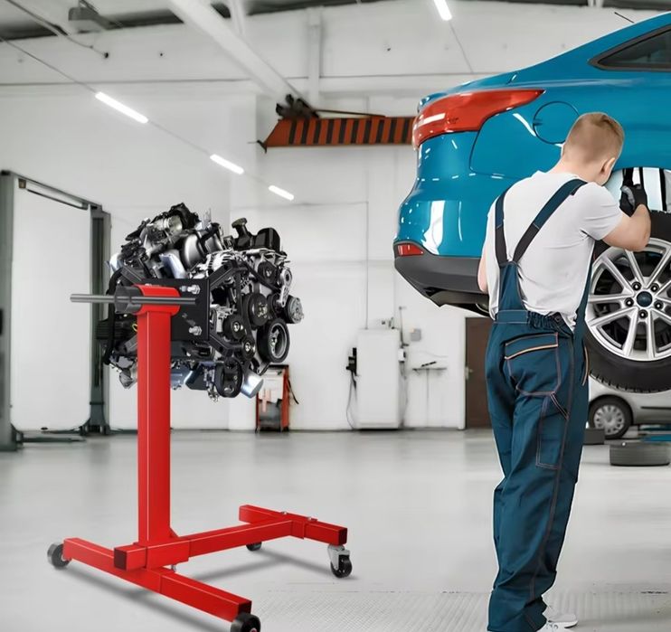 Suporte / Cavalete para Motor Oficina Mecânica – Até 450kg (Novo)