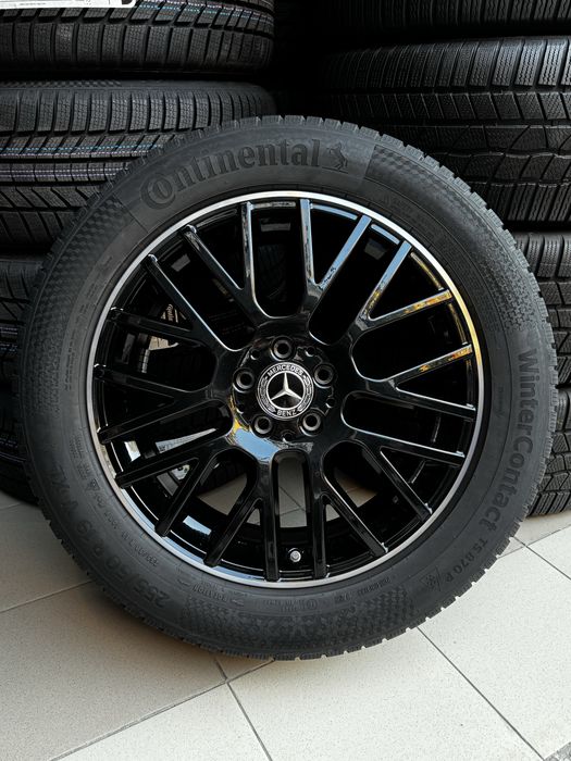 R-19 зима Mercedes,оригінал для моделей Мерседес:GLE GLS GL ML R w167 v167 w166 w164 взутий у шини Continental Winter Contact TS 870 P 255/50/R19