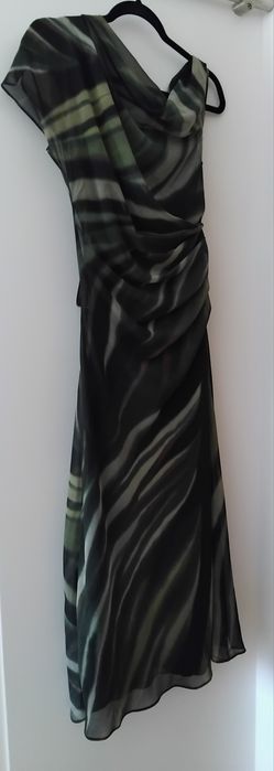 Vestido Mango  Verde/Tropa