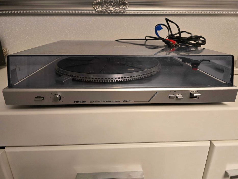 Gramofon UNITRA FONICA GS-461 srebrny