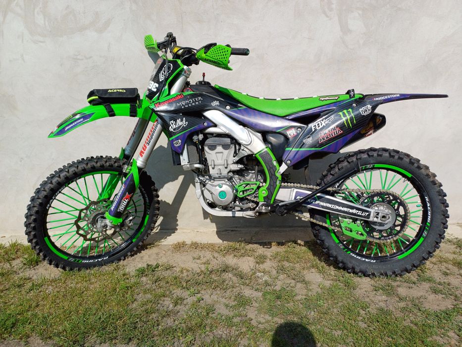 Sprzedam doinwestowane Kawasaki KX450F 2017 FMF,XTrig 50mth od remontu