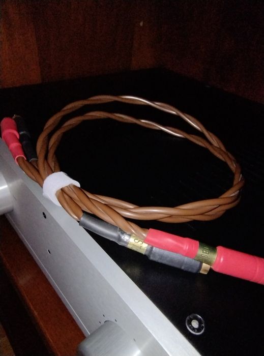 Interkonekt RCA stereo PSB Basic Gold PB o długości 65cm. (Cinch) x2