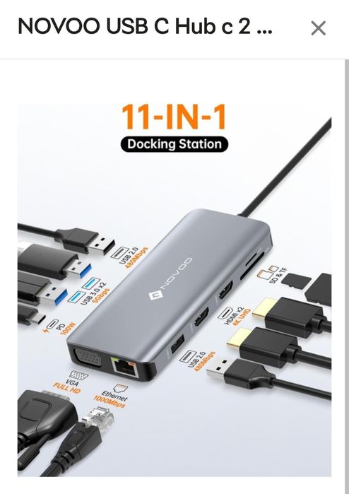 Ноутбук-док-станция NOVOO удовлетворяет ваши повседневные потребности: