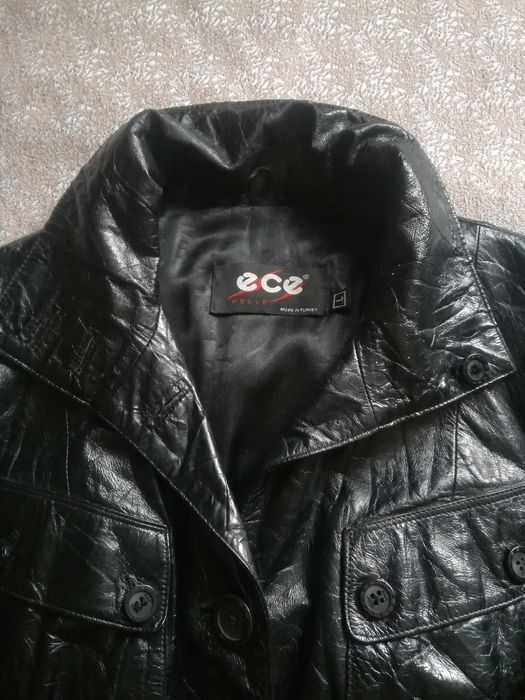 Кожаная куртка заводская Турция