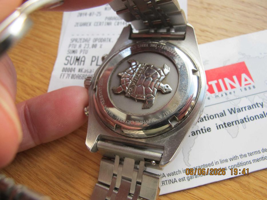 Certina DS First Ceramic Chronometer COSC | Kaliber ETA | Full Set + Dodatki | Stan Idealny