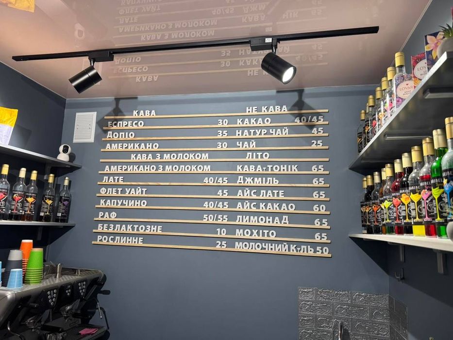 Набірне меню-Топ рішення для кафе / кав’ярні / фастфуду