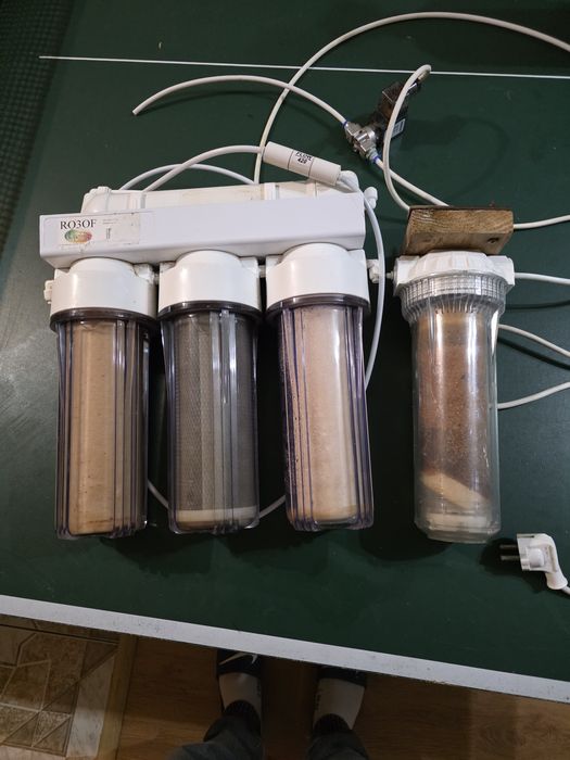Filtr RO , RODI  dodatkowa komora na żywicę
