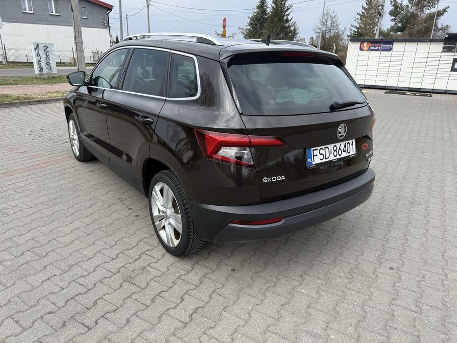 Skoda Karoq krajowa polski salon 1.6 TDI manual full led