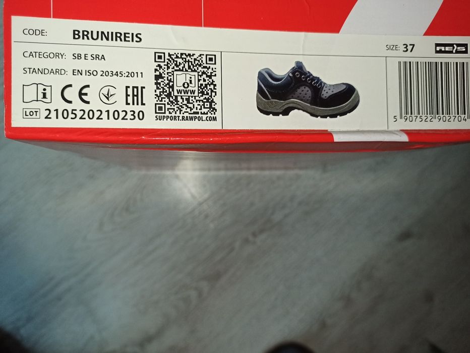 Nowe buty robocze ochronne roz 37 uniries