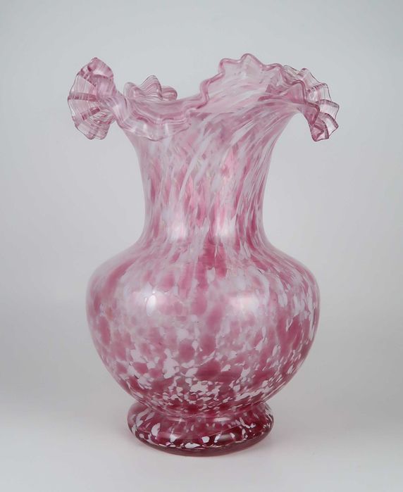 Jarra Rosa em vidro Murano