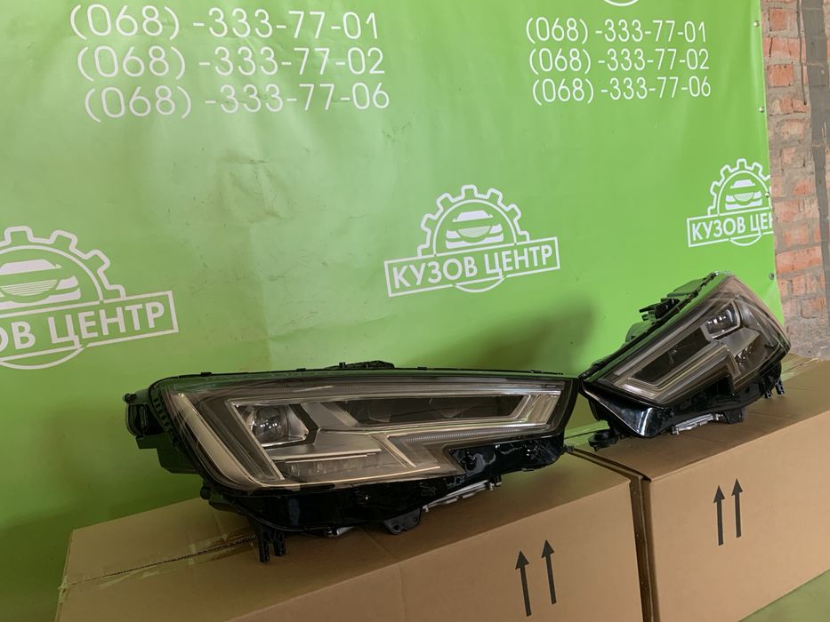 Фара Full Led Audi A4 B9 2016-2020 ліва/права а4 б9 НОВІ З БЛОКАМИ