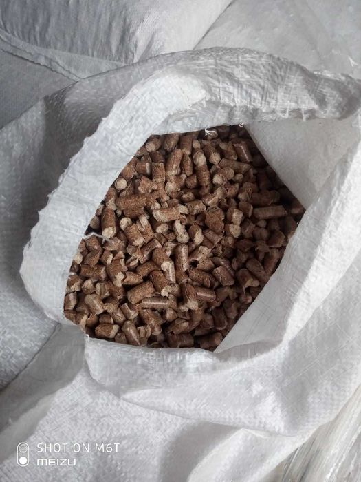 ПрОдам гранулу пеллету з лузги соняшника из лузги пшеницы