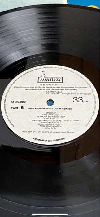 Disco de vinil TAP Air Portugal