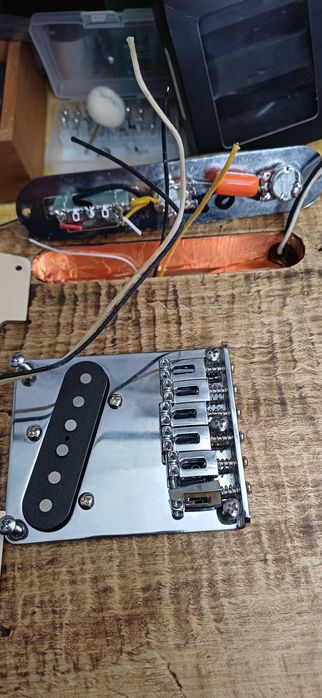 Telecaster montagem boa qualidade