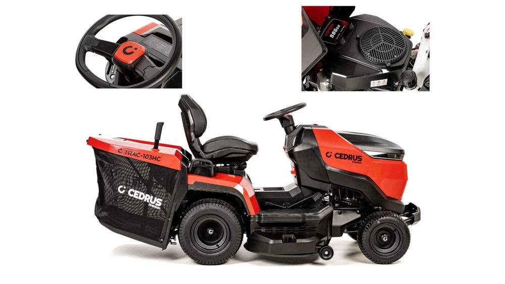 Traktorek Cedrus Premium C-TRAC 103HC-H Honda
