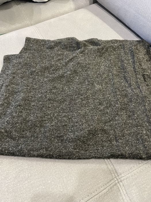 Komin szalik damski zimowy szal popiel