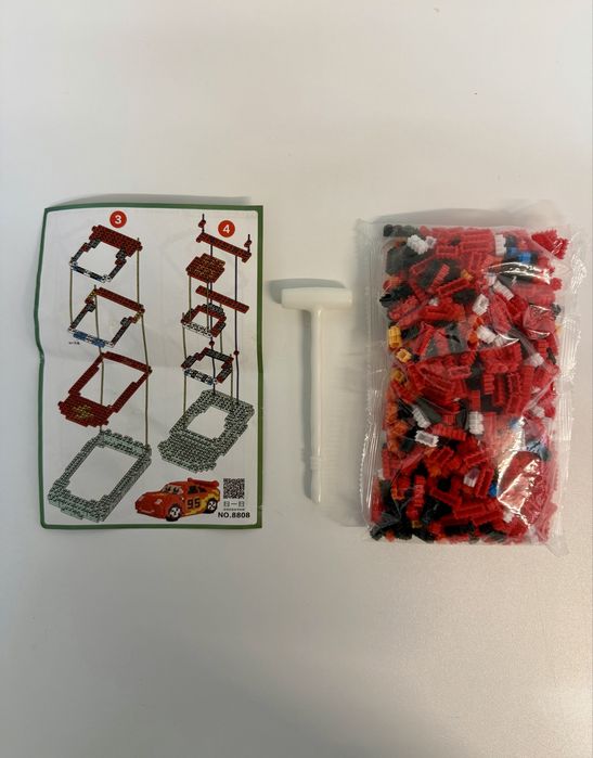 Blocos de construção Lightning McQueen