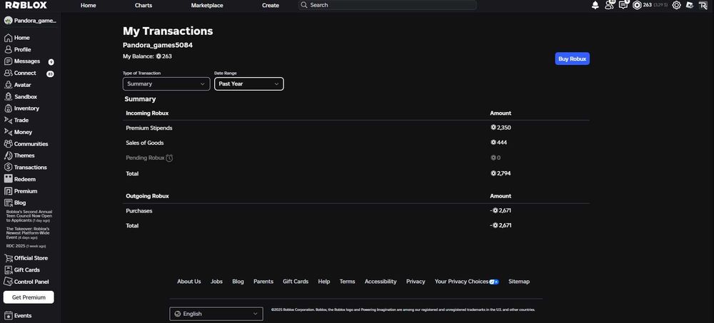 Роблокс аккаунт / Донатный +2.5к