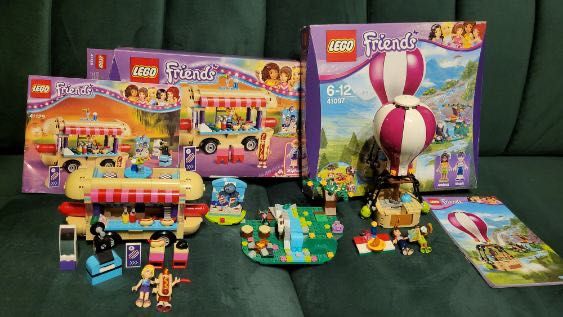 Zestawy Lego Friends 41129 oraz 41097