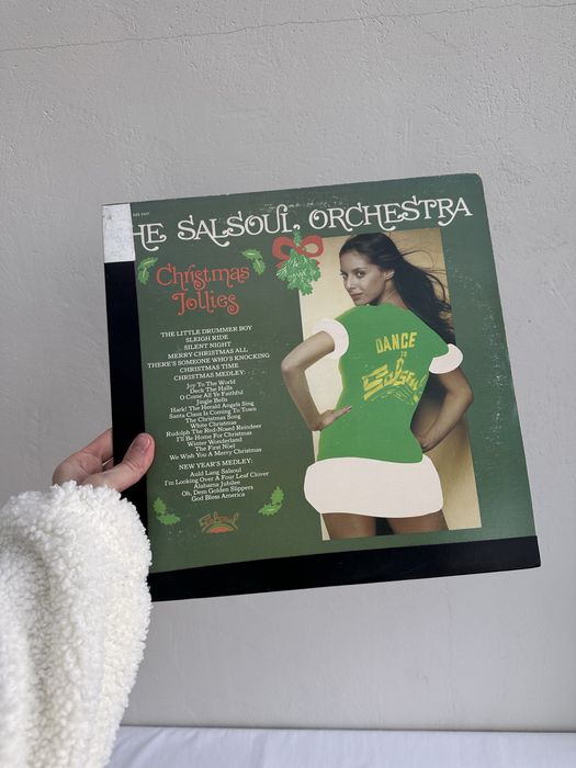 Платівка з різдвяною музикою вінтаж