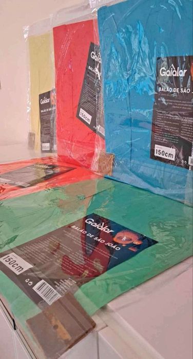 Produtos são João - balões pequenos e grande e outros