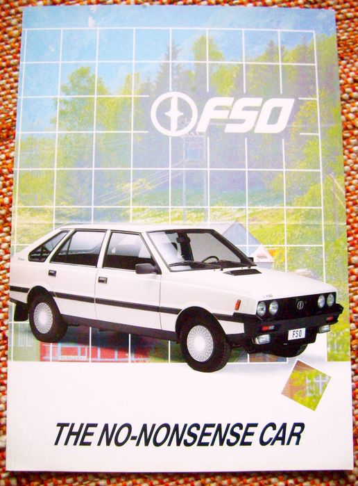 FSO Polonez Amplia 1.5 LE & Prima 1.3 CSE / 1.5 SLE / 1.6 SLE - prospekt 1987 ? stan BDB-, 6 str. *przesyłka GRATIS !