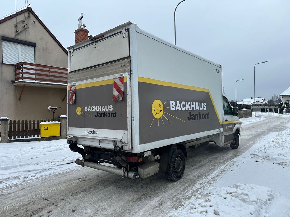 Kontener z winda vw crafter