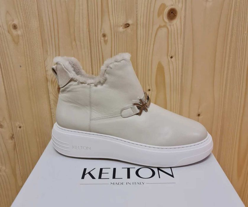 Італійське зимове взуття фірми Kelton Італія хутро цигейка р.40