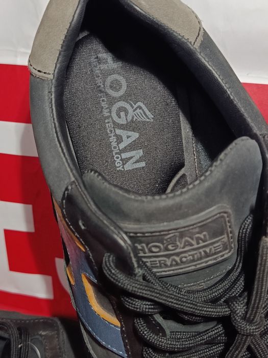Мужские новые  кожанные кроссовки Hogan Італия раз.42 ,стелька 27,5см