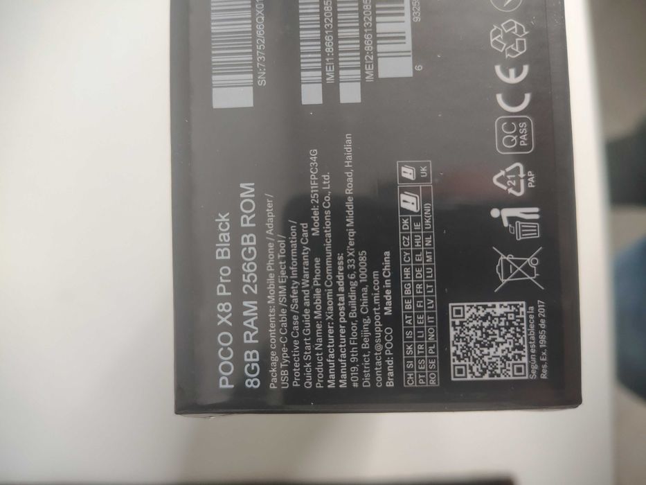Smartfon Poco x8 Pro 8/256 NOWY KRAKOW