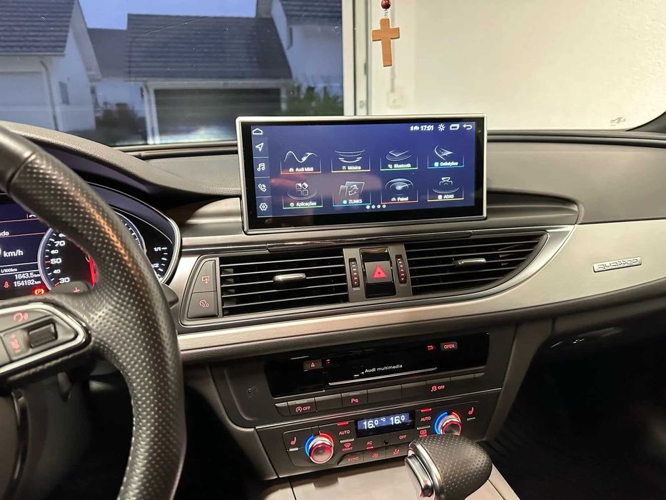 Auto Rádio android Audi A6 A7 C7 Ano 2012 até 2018