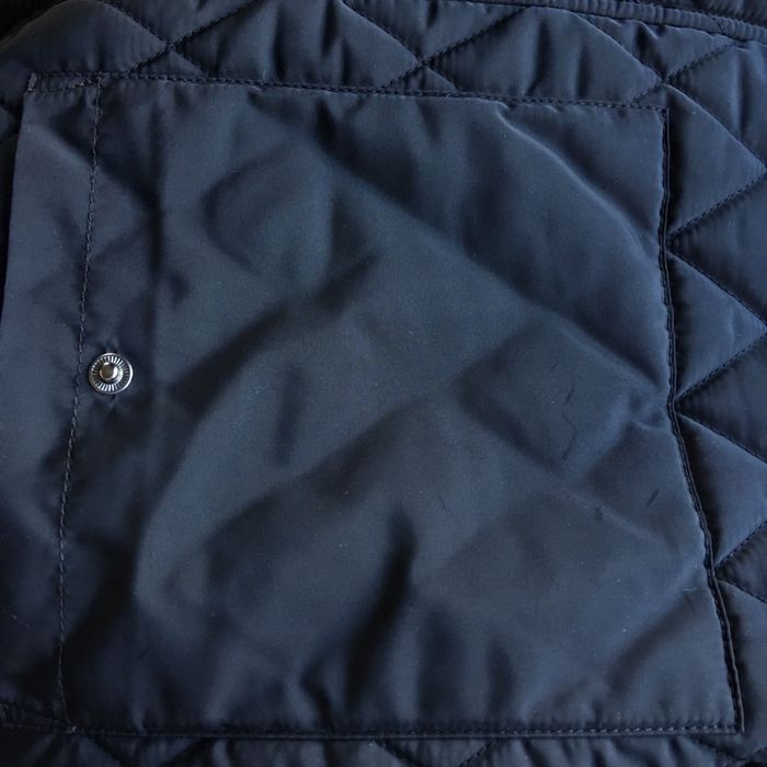 czarna pikowana kurtka parka zalando luźna