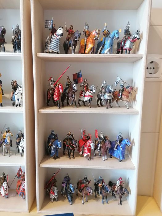 Coleção completa de Cavaleiros Medievais