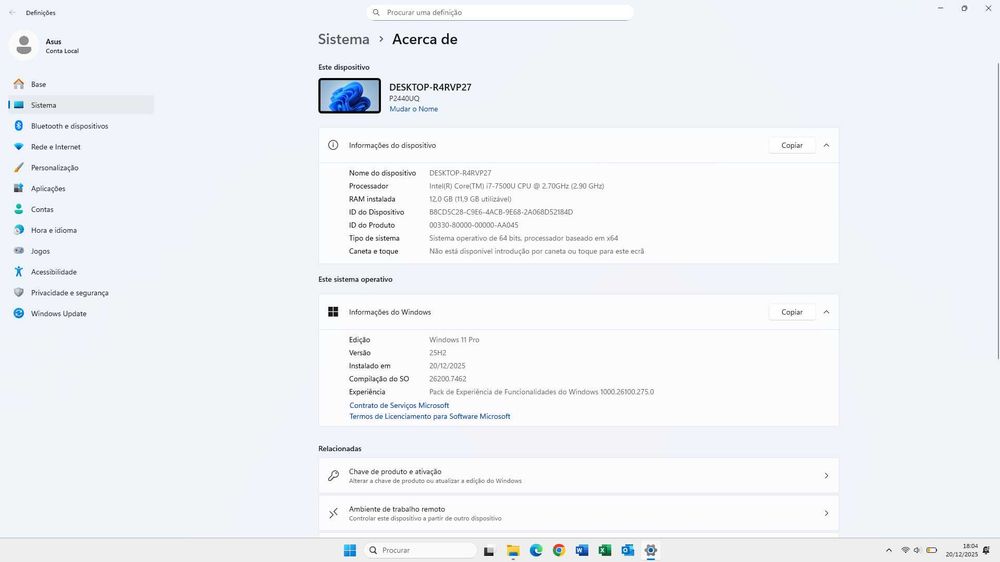 Portátil Asus Pro P2440UQ-FA0057 i7