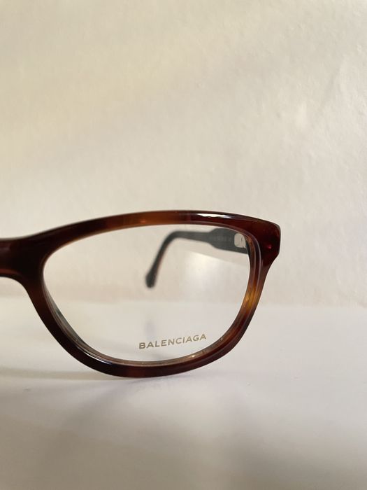 Balenciaga Oryginalne Okulary Zerówki w Panterke Oprawki Okazja!